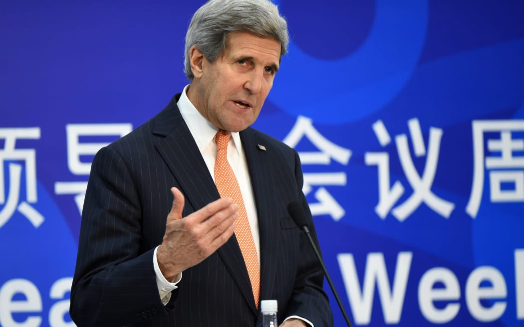 US Secretary of State John Kerry welcomed the anti-corruption agreement, describing it as a "major step forward".