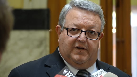 The New Zealand Defence Minister Gerry Brownlee.
