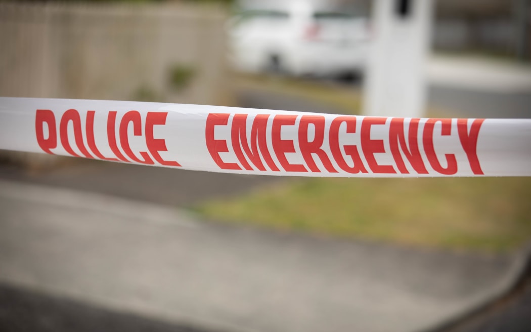 Unexplained death in Taita, Lower Hutt early on Sunday 26th January 2020.  A Police cordon and crime scene invetsigation tent were in place Monday 27th January 2020.  Police Emergency tape.