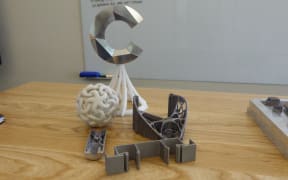 3D printed models and parts made at AddLab.
