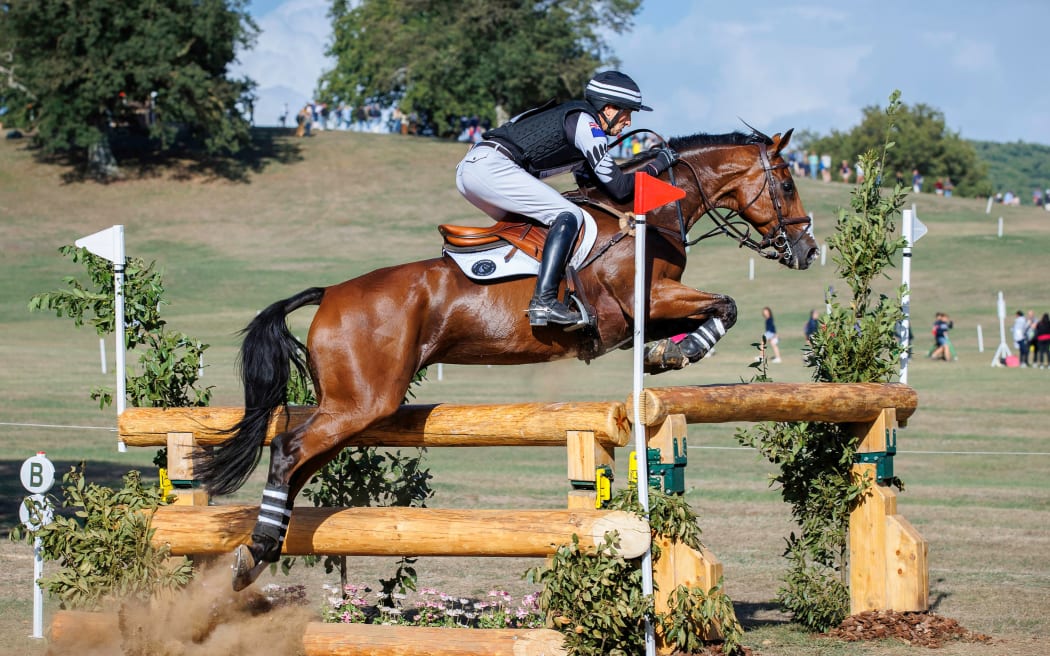NZ celebrate twin bronze medals at world eventing championships RNZ News