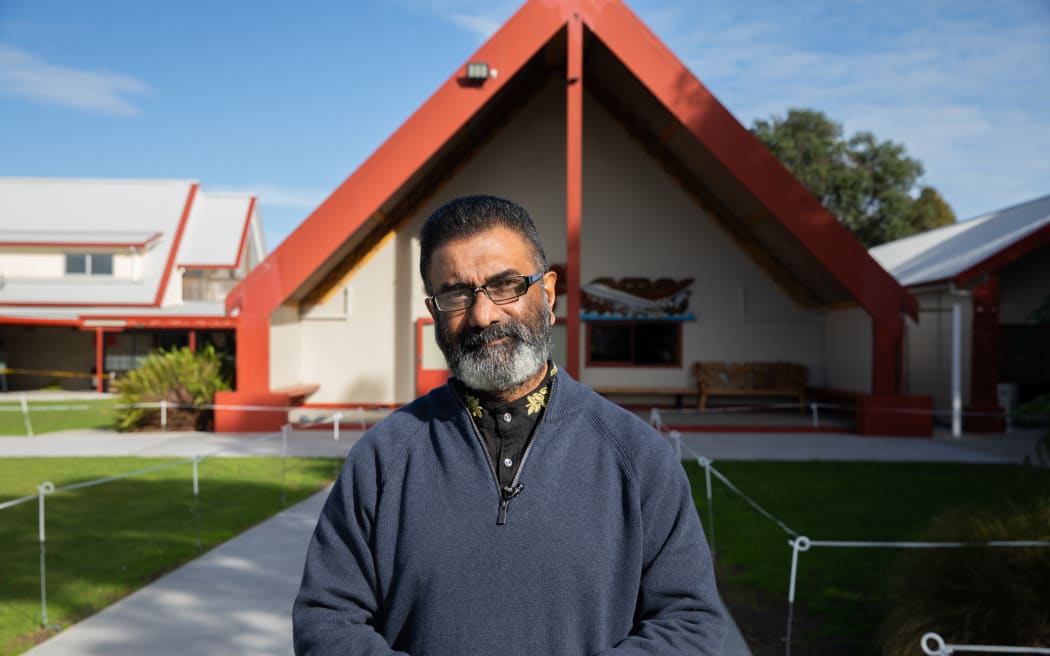 Aotearoa New Zealand Federation of Tamil Sangam President Raveen Annamalai.