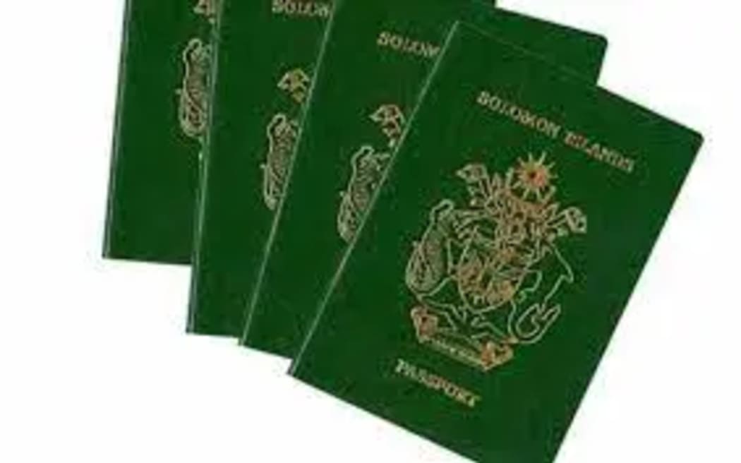 Solomon Islands passport