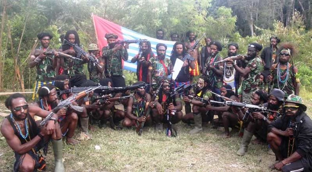 West Papua Liberation Army at the issuance of a declaration of war against Indonesian security forces.