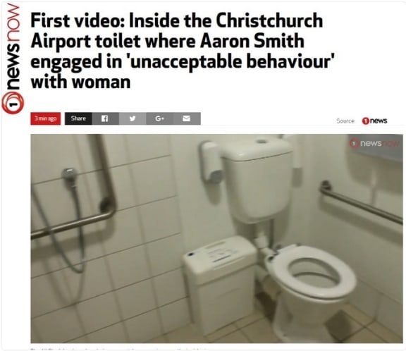 TVNZ takes online viewers inside 'that' toilet.