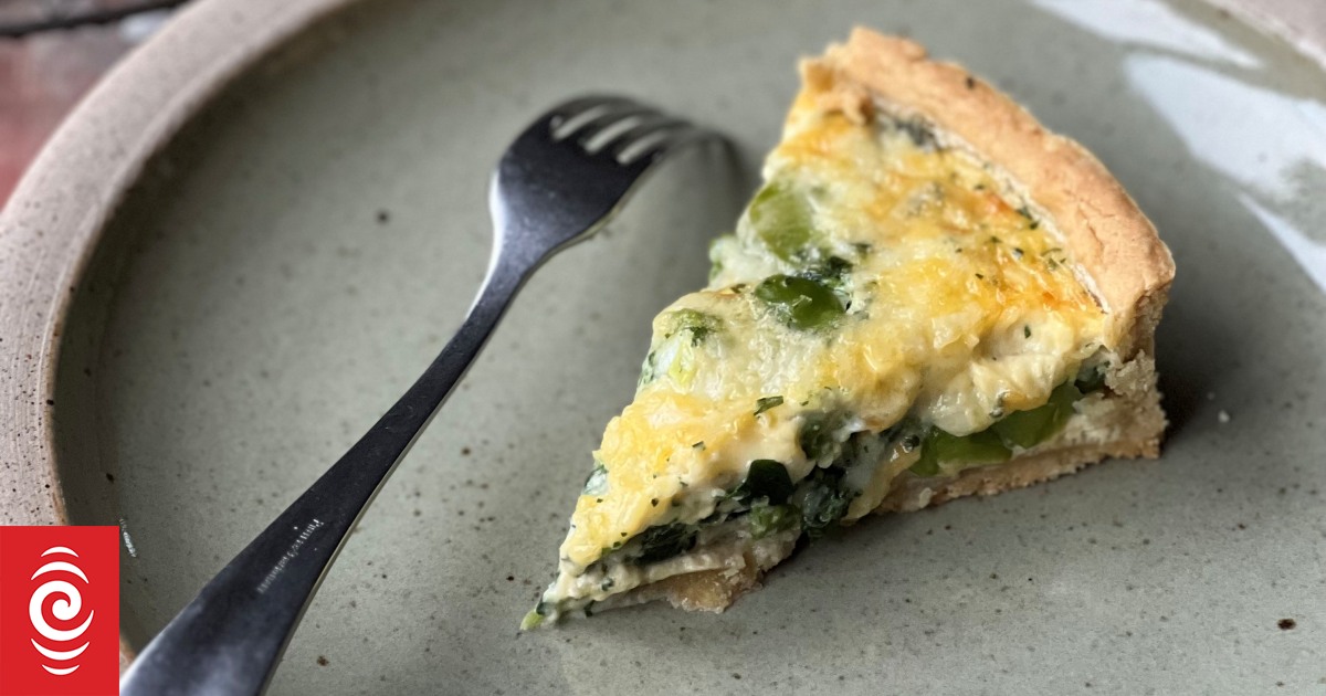 Finding out how easy the Coronation Quiche is to make RNZ