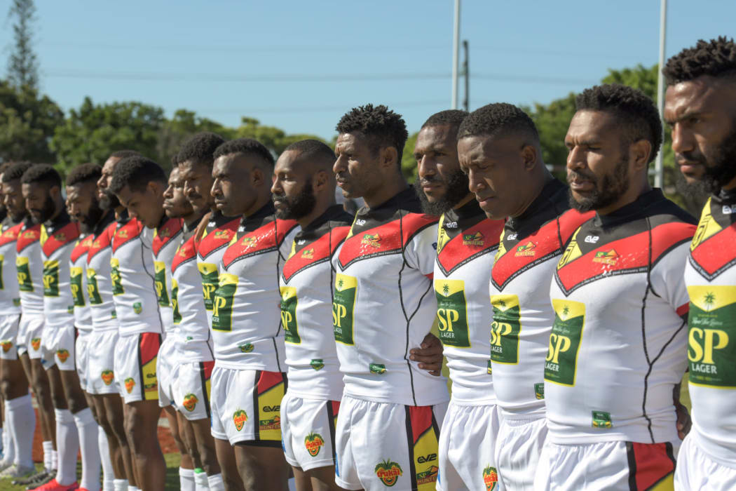 PNG Hunters finish with nine players in crushing defeat RNZ News