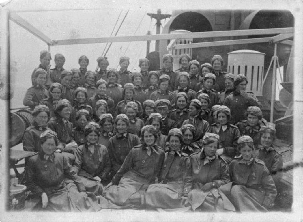 WW1 Photo France New Zealand Nurses 