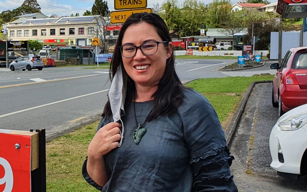 Far North District Councillor Kelly Stratford in Kawakawa.