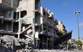 The bomb in Homs targetted a military checkpoint, the governor said. 5 Sept 2016