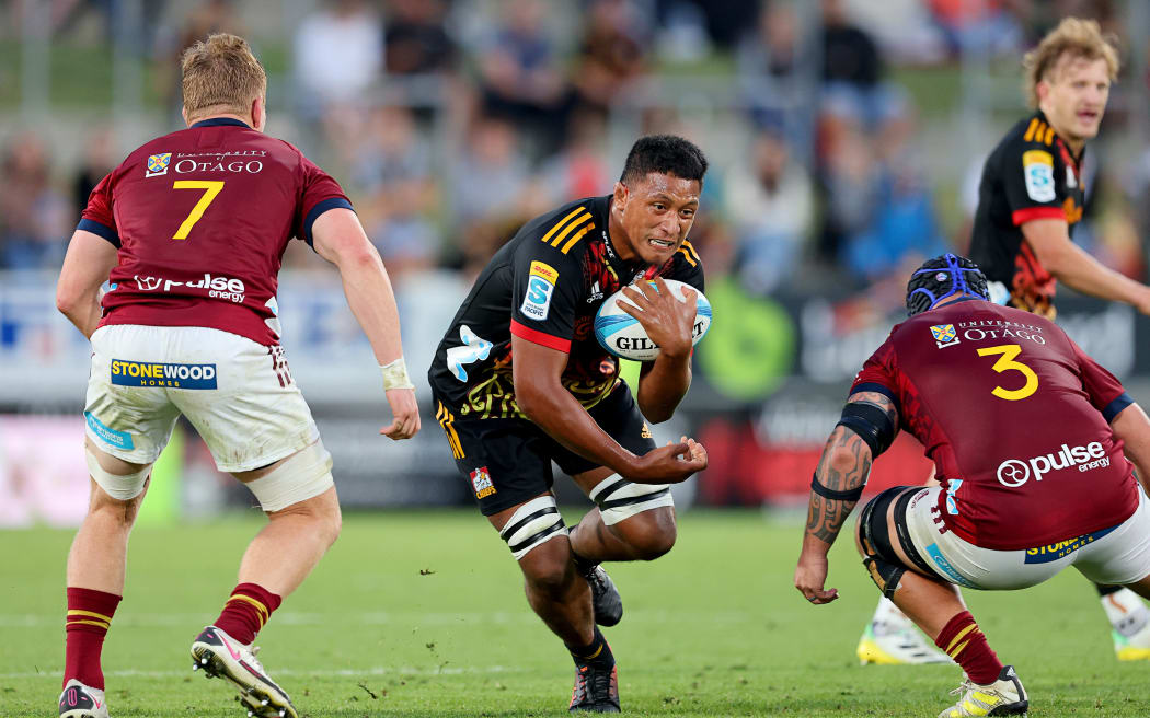 Chiefs loose forward Samipeni Finau.