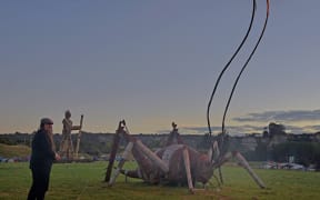 Giant Weta at Kiwiburn 2017