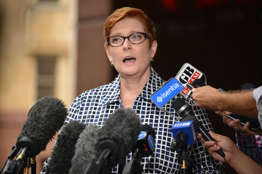 Australia's Defence Minister Marise Payne