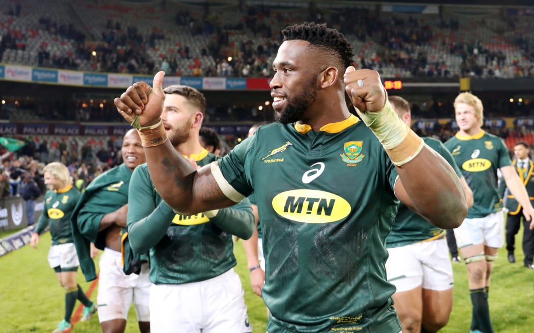 Springbok Siya Kolisi.