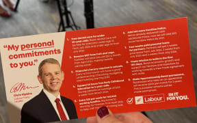 Labour's 2023 election pledge card.