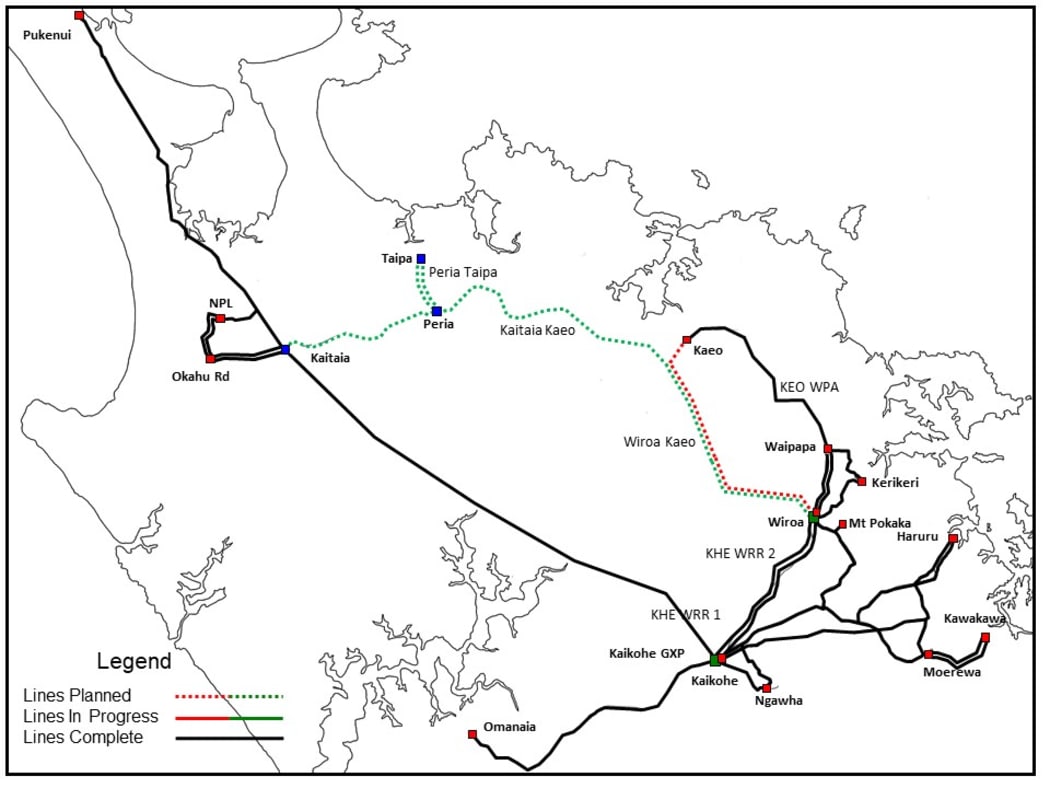 Battle to take land for $40m power line reaches Appeal Court | RNZ News