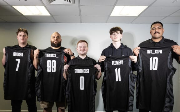 The E-Blacks team which will compete at worlds in Sweden.