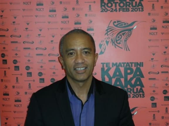 Te Matatini Society executive director Darrin Apanui.
