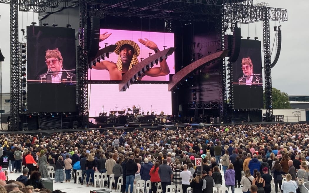 Sir Elton John Fans expect to feel the love tonight RNZ News
