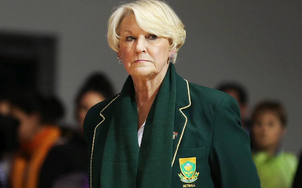 Former Australia coach Norma Plummer who is now in charge of South Africa.