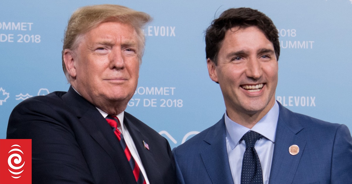 Donald Trump Calls Justin Trudeau 'two-faced' | RNZ