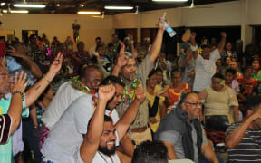 Pacific Awakening (Eveil oceanien) supporters celebrate election success