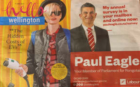 MP Paul Eagle on the cover of Hello Wellington.