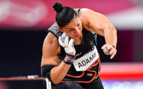Dame Valerie Adams, shot put qualification round. Olympic Stadium, Tokyo, Japan, Tokyo 2020 Olympic Games. Friday 30 July 2021.