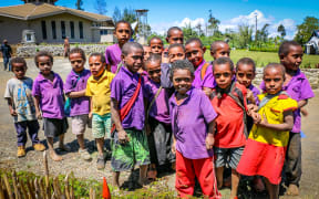 Children in PNG - Highlands