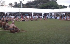 The ava ceremony to welcome Pacific Forum leaders to Samoa.