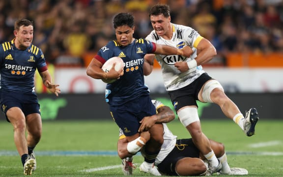 All Black Josh Ioane is one of six Highlanders dropped for disciplinary reasons.
