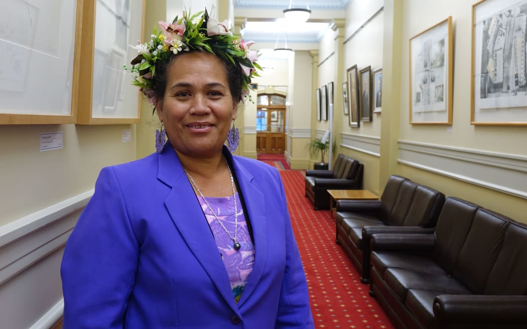 Tetangi Matapo, a member of the Cook Islands Democratic Party.