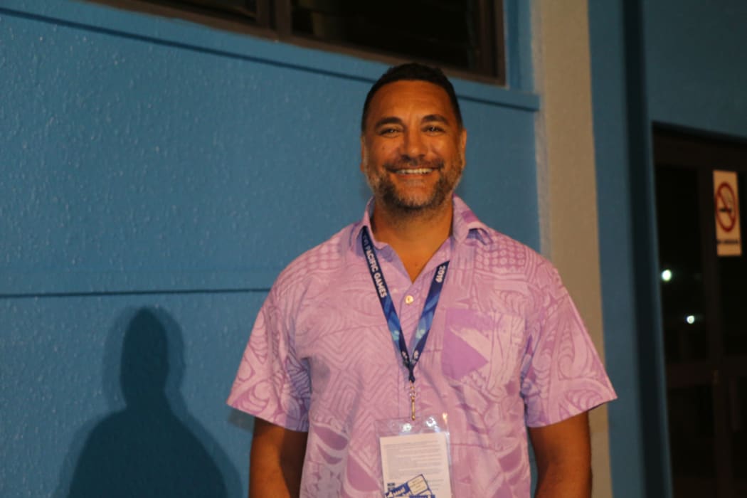 President of the Cook Islands Aquatics Federation, Romani Katoa.