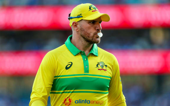 Australian cricketer Aaron Finch.