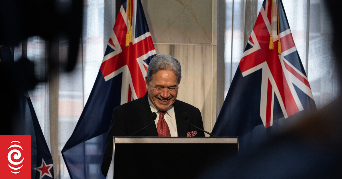 Woche in der Politik: Winston Peters jetzt zweitwichtigste Person in der ...
