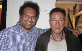 Sarfraz Manzoor and Bruce Springsteen