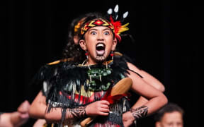 Day 1 of the country's biggest primary school kapa haka competition, Te Mana Kuratahi, in Whakatū, Nelson, on 30 October, 2023.