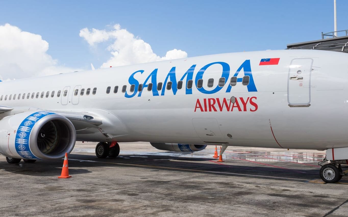 Samoa Airways Boeing 727-800 aircraft