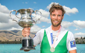 National single sculls champion Robbie Manson has edged out two time Olympic champion Mahe Drysdale for a place at the world champs.