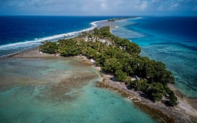 Amatuku Island is one of nine atolls in Tuvalu. The Pacific nation is one of the first countries in the world to adopt the UNDP's TBI concept.