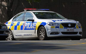 Police car in Auckland.