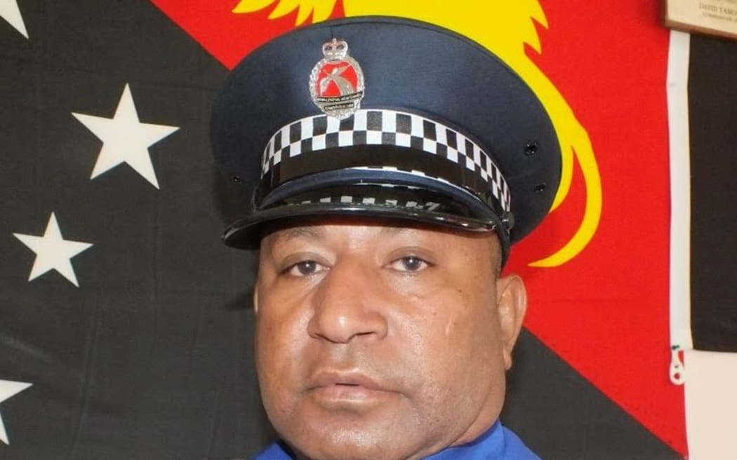 Enga Provincial Police Commander Superintendent George Kakas.