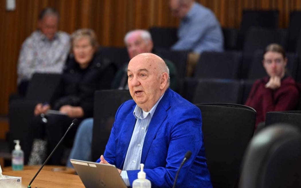 KAI SCHWOERER/STUFF
Christchurch has been taken over by cyclists, says Antony Gough. The property developer addressed the Waipapa Papanui-Innes-Central Community Board meeting on Wednesday.