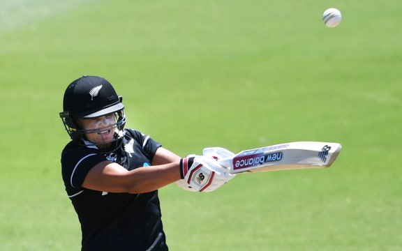 Suzie Bates top scored for the White Ferns.
