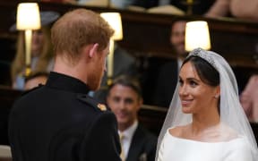 Prince Harry and Meghan Markle are married at Windsor Castle.
