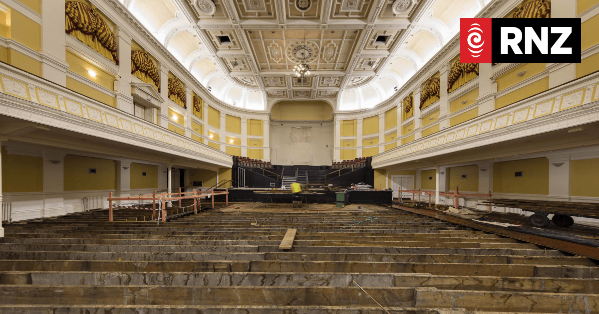 Wellington Town Hall set to get multi-million dollar recording facility - Vimarsana News