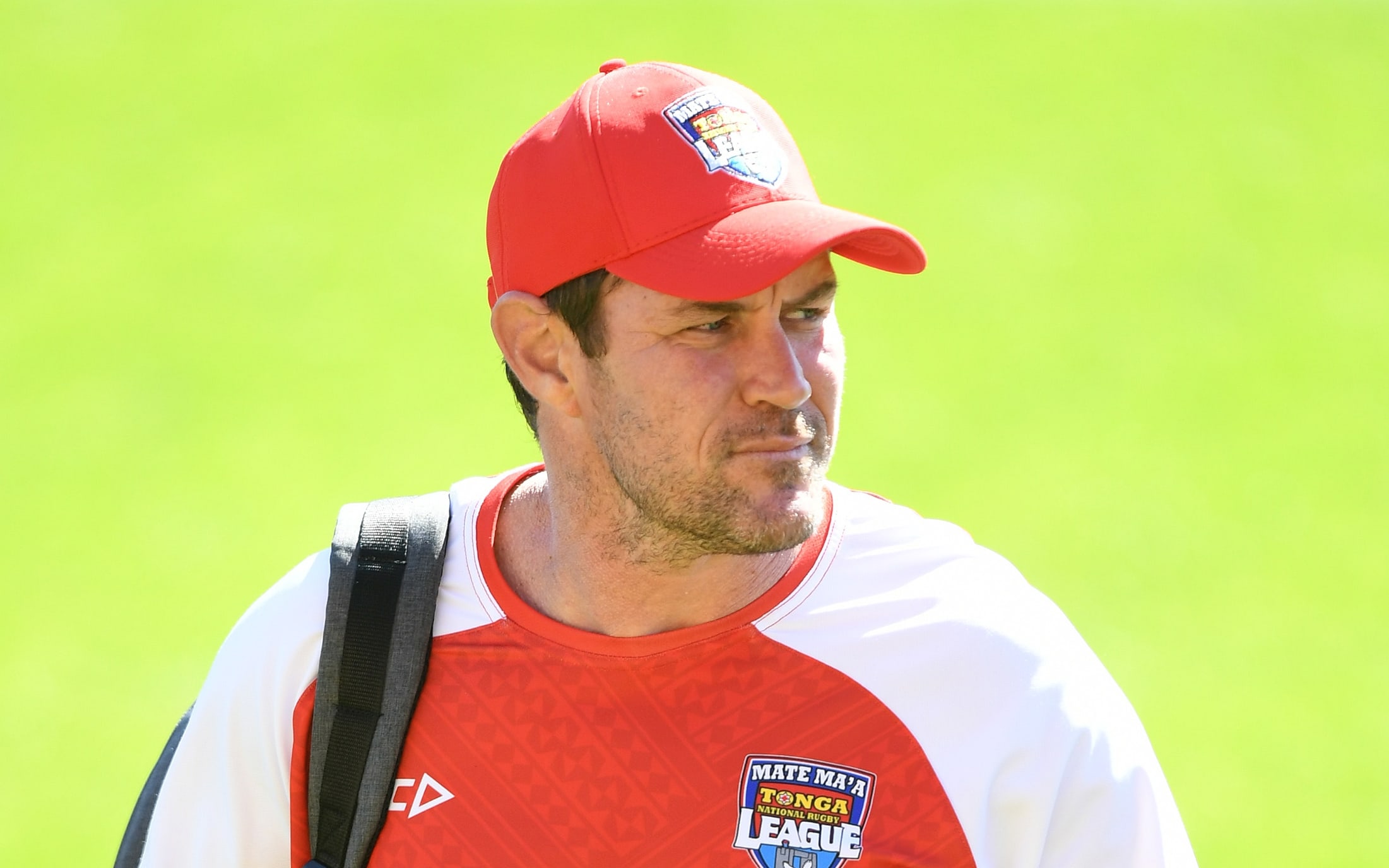 Tonga rugby league coach Kristian Woolf.