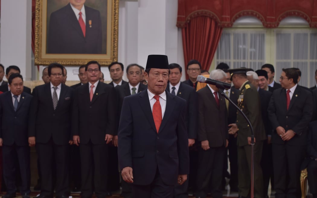 Sutiyoso, the chair of Indonesia's State Intelligence Agency.