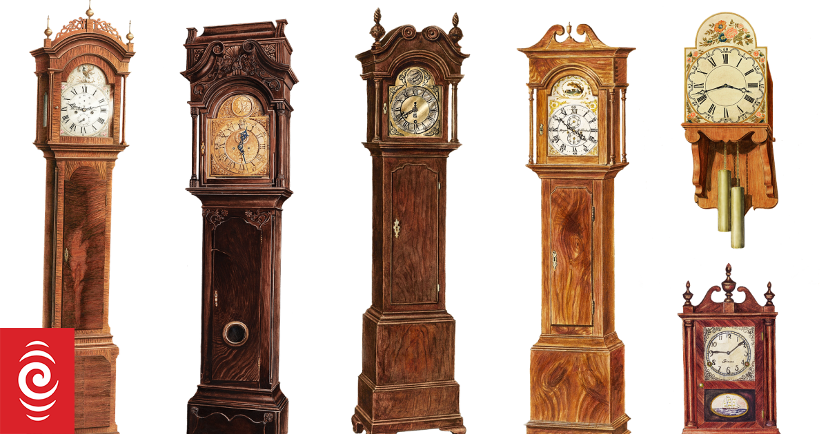 Grandfather clock restoration profession RNZ