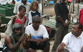 Paga Hill community leaders discuss their eviction in 2012, Port Moresby